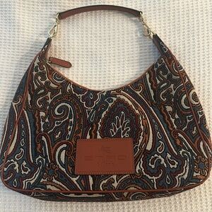 Etro Paisley Print Shoulder handbag